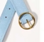 TGKELL Thắt lưng khóa vuông dành cho phụ nữ có thể điều chỉnh Chống đồng thau Vàng hồng Màu hỗn hợp